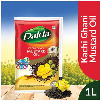 Dalda Mustard Oil 1 Ltr Pouch