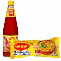 Maggi Rich Tomato Ketchup 1Kg+ FREE Maggi Masala Noodles, 280g (worth Rs 56)