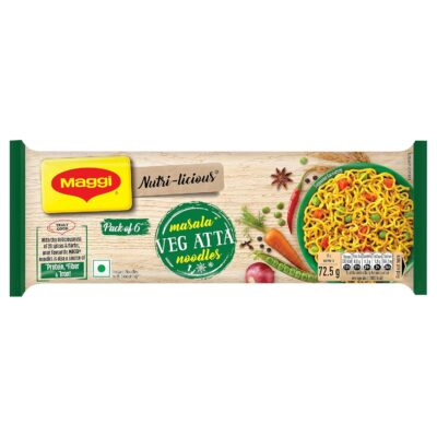 Maggi Nutri-licious Masala Veg Atta Noodles, 290g