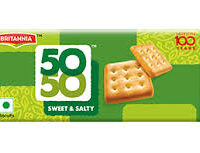 Britannia 50-50 Sweet & Salty Biscuit, 200g