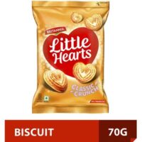 Britannia Little Hearts Classic Crunch Sweet & Salty Biscuit  (70 g)