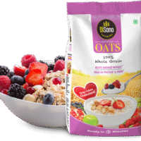 Disano Oats, 100% wholegrain, Pouch 1 kg