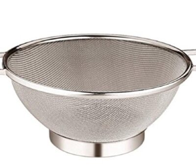 Stainless Steel Double Mesh Fruits/Vegetable Basket Strainer