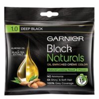 Garnier Color Naturals Black Hair Colour (1.0 Deep Black)
