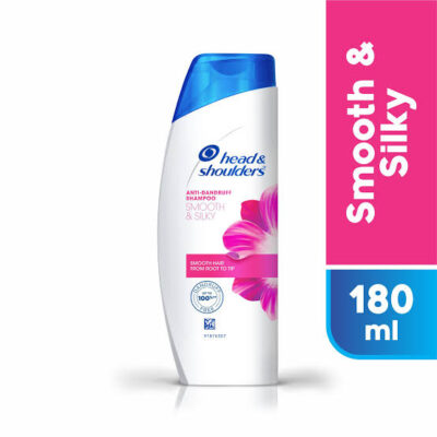 Head & Shoulders Smooth & Silky Shampoo (180 ml)