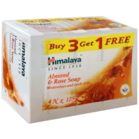 Himalaya Almond & Rose Soap (4x75g)