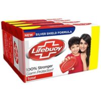 Lifebuoy Strong Germ Protector Soap (4x125g)