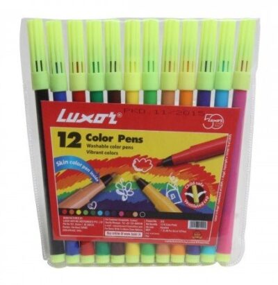 Luxor Colours Sketch Pen (12 Shades)