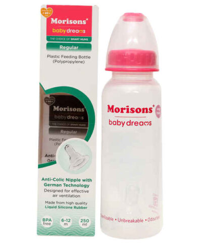 Morisons Baby Dreams Regular PP Feeding Bottle 250 ml