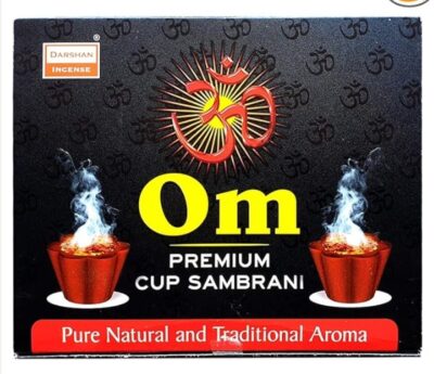 Om Premium Cup Sambrani 12 Cup