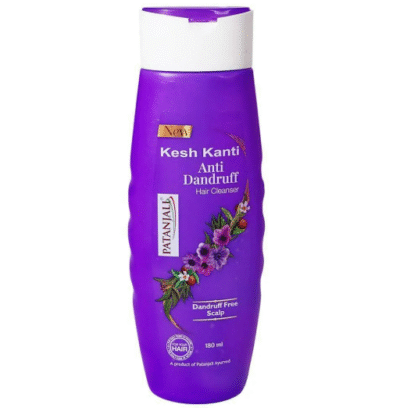 Patanjali Kesh Kanti Anti Dandruff Hair Cleanser Silky Hair (180 ml)