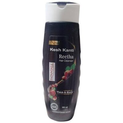 Patanjali Kesh Kanti Reetha Hair Cleanser (180 ml)