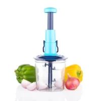 Push Chopper Vegetable Fruit & Nut Onion Chopper 1100 ml (2 in 1 )