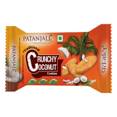 Patanjali Crunchy Coconut Biscuit, 240g
