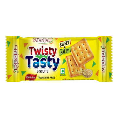 Patanjali Twisty Tasty Biscuit, 70g