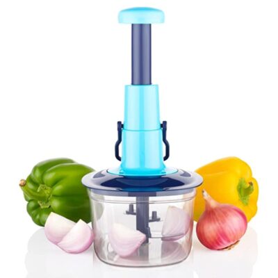 Push Chopper Vegetable Fruit & Nut Onion Chopper 650 ml (2 in 1)