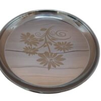 Stainless Steel Double Wall Round Plate