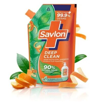 Savlon Deep Clean Hand Wash Refill Pouch  (650 ml)