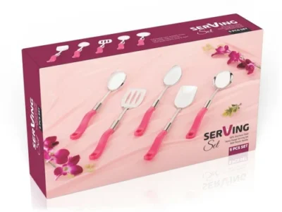 Stainless Steel  Serving Tool Set - Set of 5