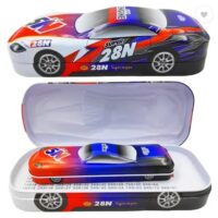 Metal 2 in 1 Car Pencil Box