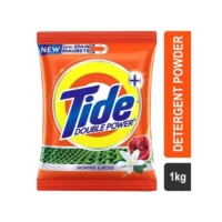 Tide Double Power Jasmine and Rose Detergent Powder, (1 Kg)
