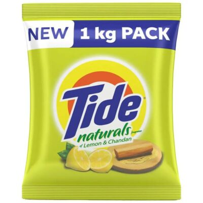 Tide Naturals Lemon and Chandan Detergent Powder, (1 Kg)