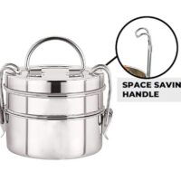 2 Tier Stainless Steel Tiffin Box