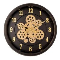 Wall Clock - Chrono Gear Gold 1002