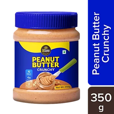 Disano Peanut Butter Classic Crunchy Jar, 350 g