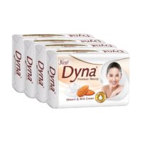 Dyna Milk Cream & Almond Soap (5x100g)
