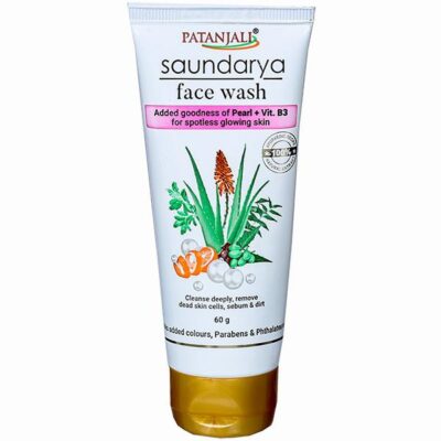 Patanjali Saundarya Face Wash, (60 g)