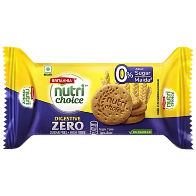 Britannia NutriChoice Digestive Zero Sugar Biscuits 100 g