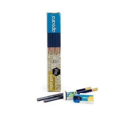 Apsara Regal Gold Pencil (Pack of 10 Pencils)