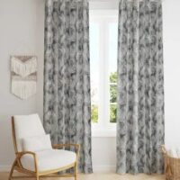 Door Curtains - Polyester Eyelet, 7 feet