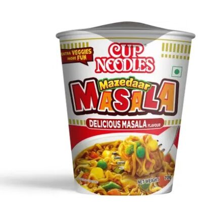 Nissin Mazedaar Masala Cup Noodles Vegetarian  (70 g)