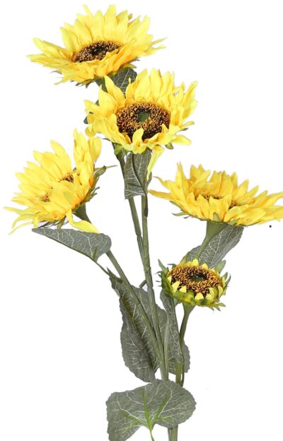 Artificial Sunflower with 5 Head (3.3 ft)