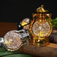 LED Vintage Lantern Flickering Flame