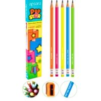 Apsara Pop Star Pencil - pack of 10 No