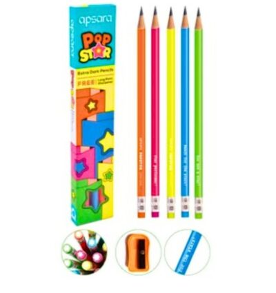 Apsara Pop Star Pencil - pack of 10 No
