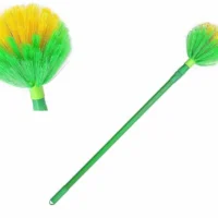 Celling Broom with Long Rod & extendable Handle Round Shape