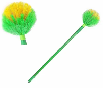 Celling Broom with Long Rod & extendable Handle Round Shape