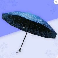 Floral Print 3 Fold Seasonal Umbrella