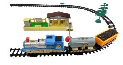 oys Train Track Play Set with Station - Multi Color - Image 2