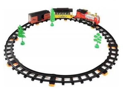 Train World Toy Train with Flash Lights and Music - 27 Piece Set - Image 2