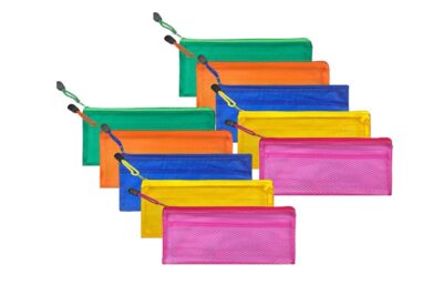 Cheque Size Pouch with Zipper (Pack Of 5)