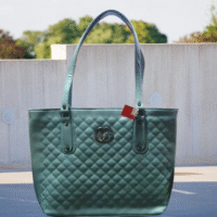 Women  Shoulder Light Green Bag 1011