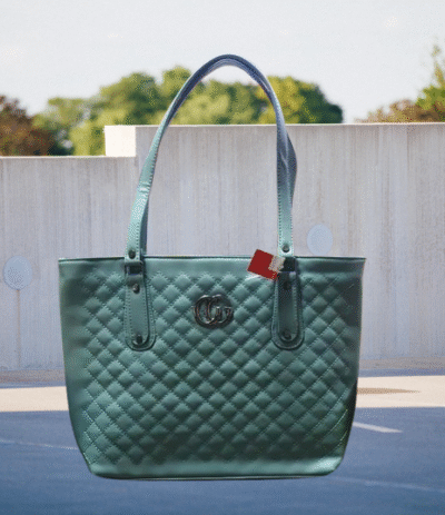 Women  Shoulder Light Green Bag 1011