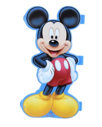 Mickey Mouse  Double Deck Durable Plastic Pencil Box