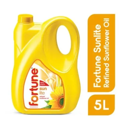 Fortune Lite Sunflower Oil 5 Ltr